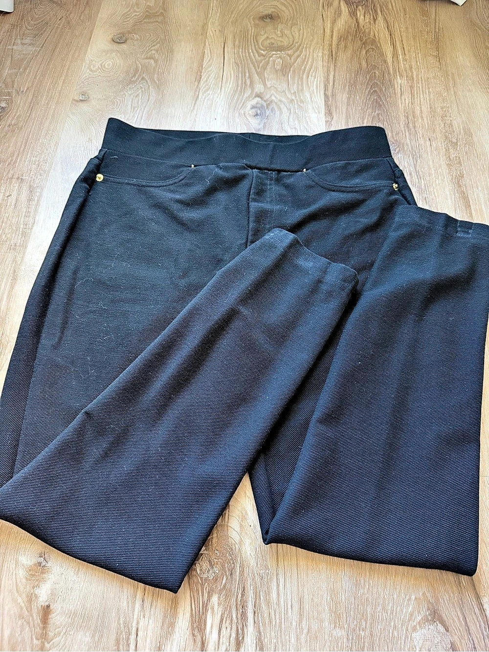 Michael Kors Black Bootcut Pants Size Medium Like New